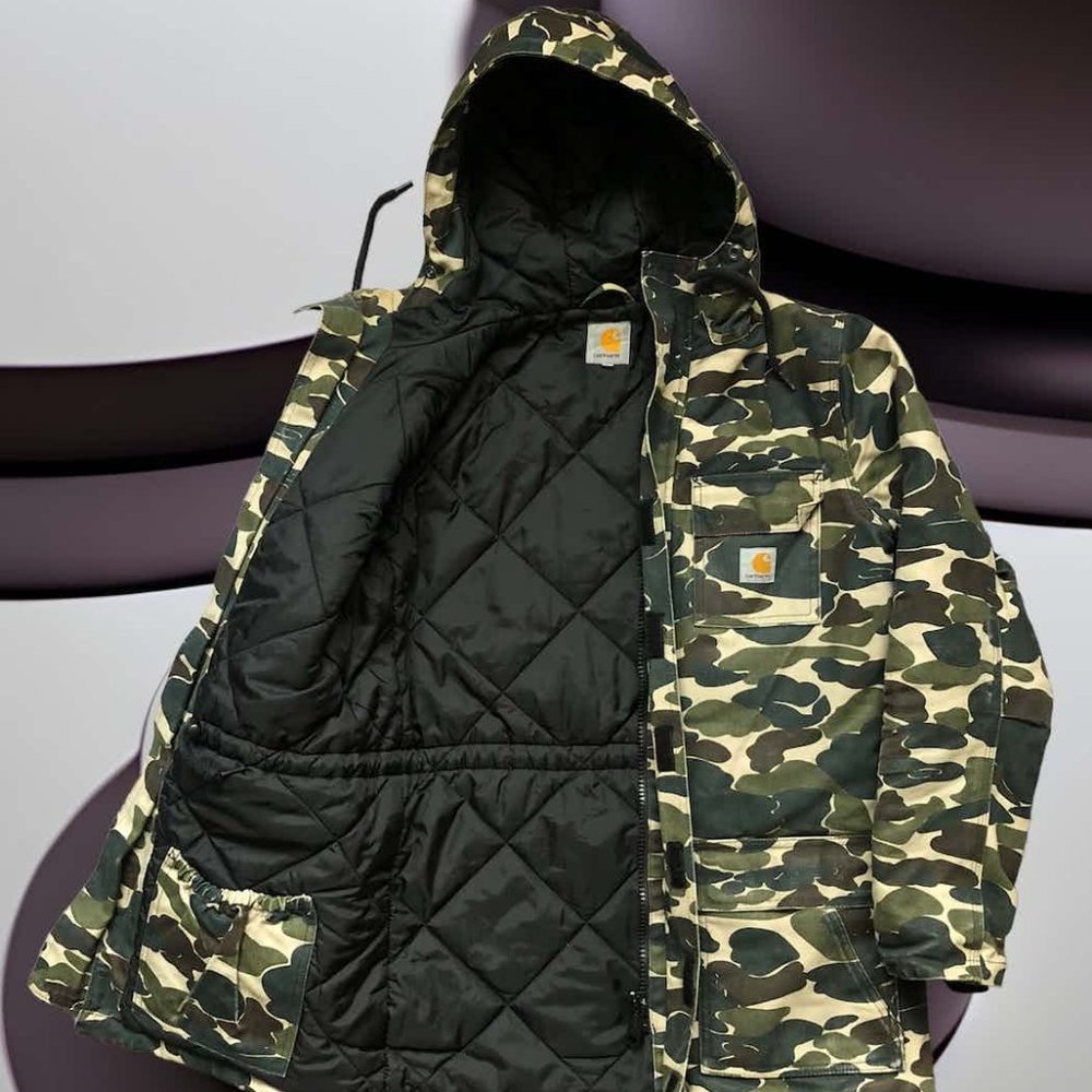 Carhartt Camo Siberian Parka Jacket S